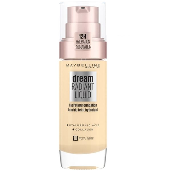 Maybelline New York Foundation Dream Radiant Liquid Hyaluron 30 Sand, 30 ml