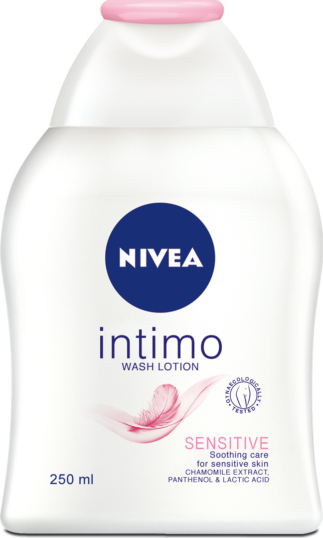 Nivea Λοσιόν πλύσης Intimo Car Intimo Sensitive, 250 ml