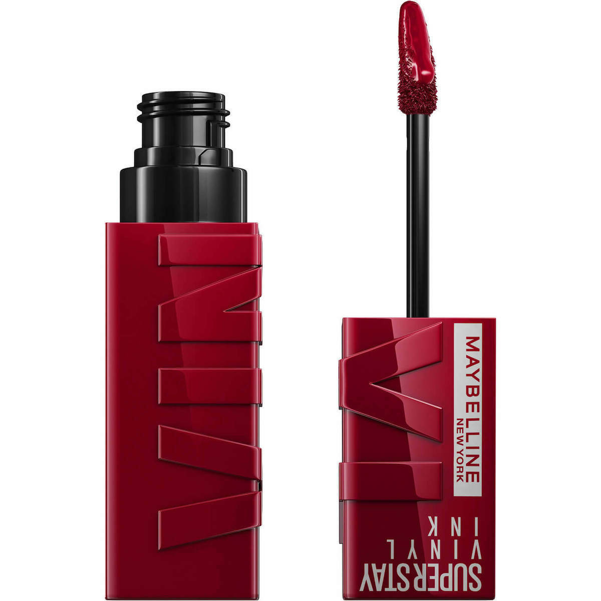 Maybelline New York Lipstick Super Stay Vinyl Ink 100 Charmed, 4.2 ml