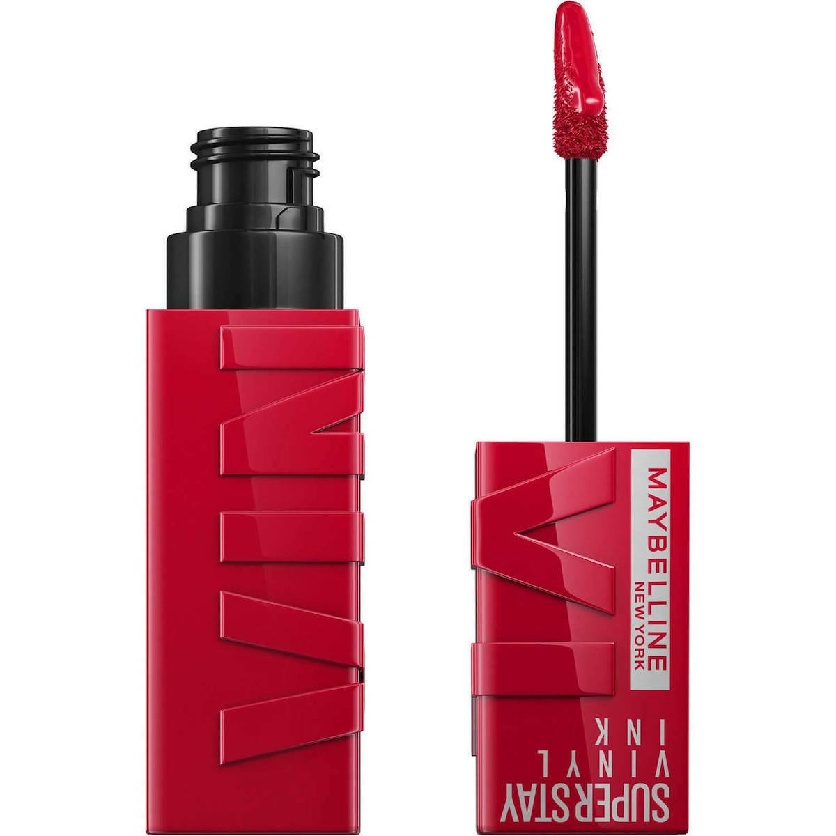 Maybelline New York Lipstick Super Stay Vinyl Ink 100 Charmed, 4.2 ml