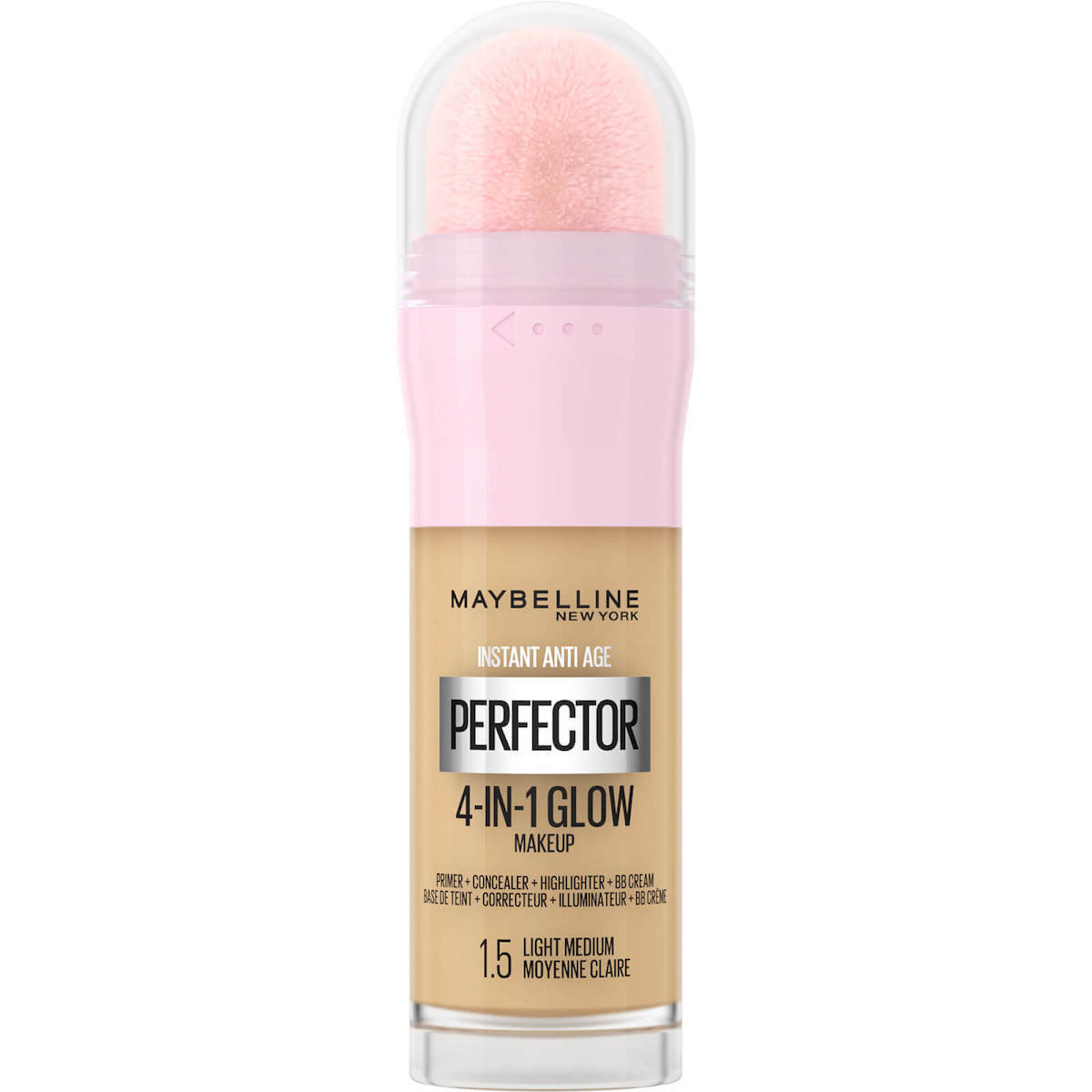 Maybeline New York Foundation Instant Perfector Glow 4in1, 0.5 Fair-Light Cool, 20 ml