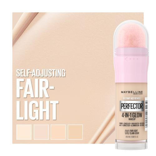 Maybeline New York Foundation Instant Perfector Glow 4in1, 0.5 Fair-Light Cool, 20 ml