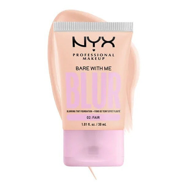 NYX Professional Makeup Foundation Bare With Me Blur Tint 01 Pale, 30 ml
