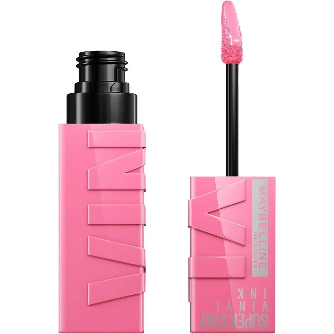 Maybelline New York Lipstick Super Stay Vinyl Ink 100 Charmed, 4.2 ml