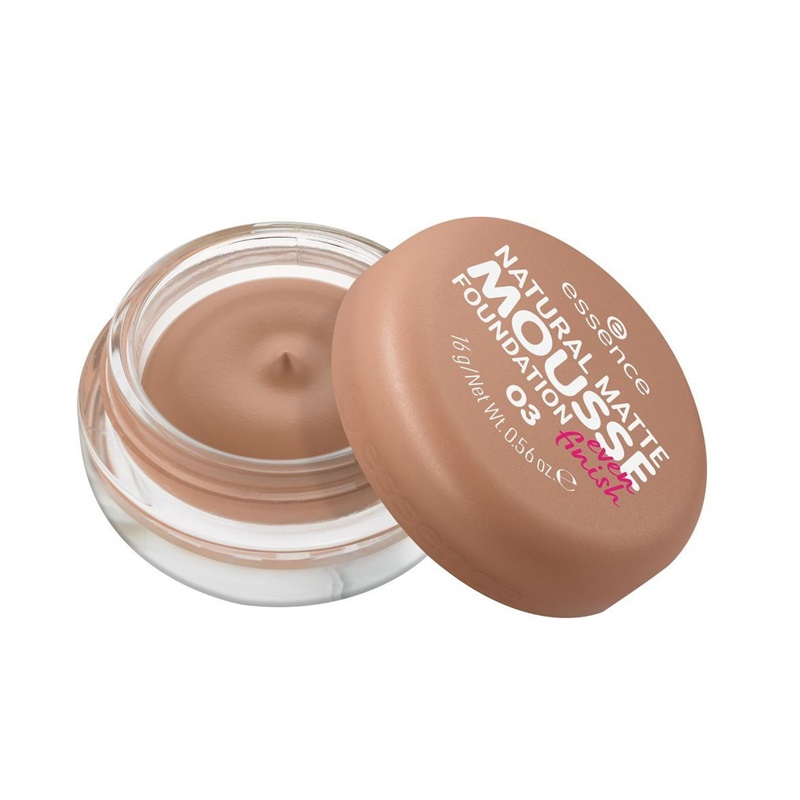 Essence Foundation Natural Matte Mousse 04, 16 g