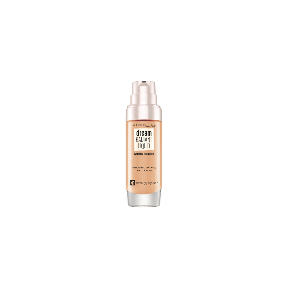 Maybelline New York Foundation Dream Radiant Liquid Hyaluron 30 Sand, 30 ml