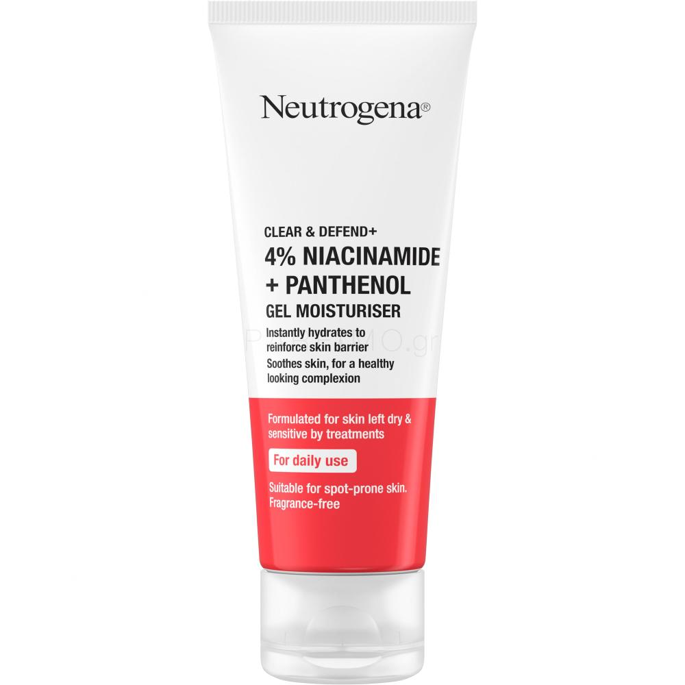 Neutrogena Τζελ προσώπου κατά των σπυριών Niacinamide+Panthenol, 50 ml