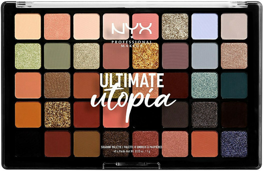 NYX Professional Makeup Eyeshadow Palette Ultimate 01W Utopia, 1 τεμ