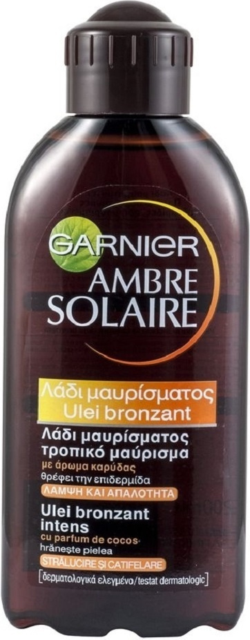 Garnier Λάδι μαυρίσματος ιδανικό μπρονζέ με λάδι καρύδας, 200 ml