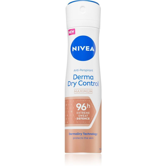 Nivea Αντιιδρωτικό αποσμητικό σπρέι Derma Dry Control, 150 ml