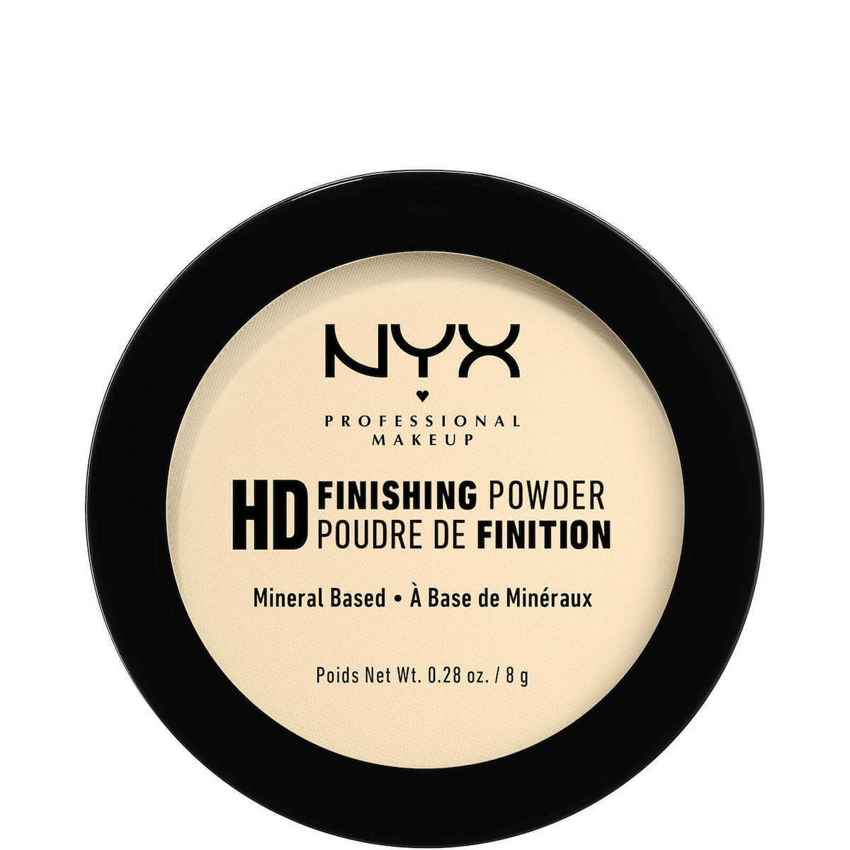NYX Professional Makeup Setting powder High Definition Finishing 2 Banana, 8 g