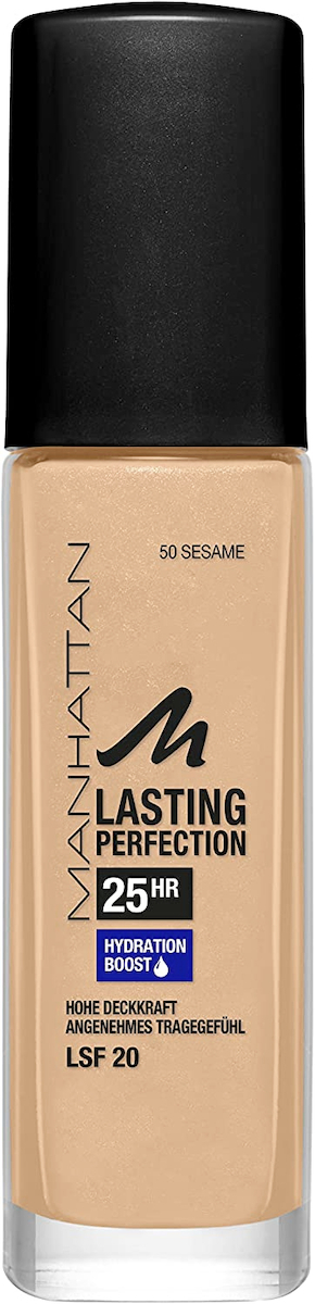 Manhattan Foundation Lasting Perfection 50 Sesame SPF 20, 30 ml