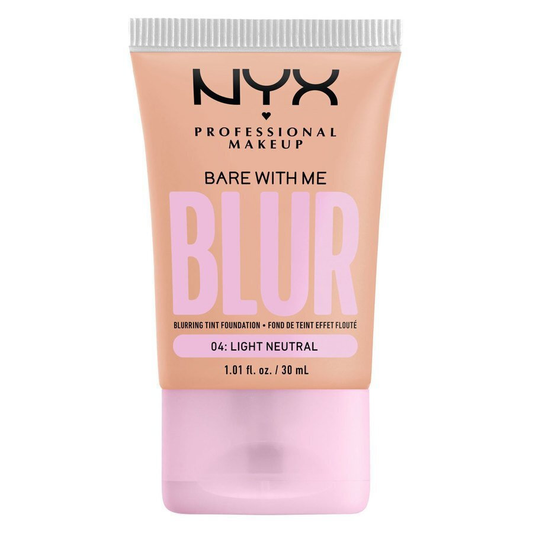 NYX Professional Makeup Foundation Bare With Me Blur Tint 01 Pale, 30 ml