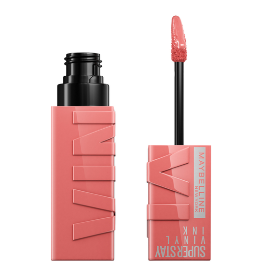 Maybelline New York Lipstick Super Stay Vinyl Ink 100 Charmed, 4.2 ml