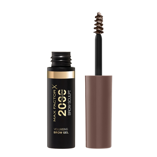 Max Factor Eyebrow Gel 2000 Calorie 02 Soft Brown, 4.5 ml