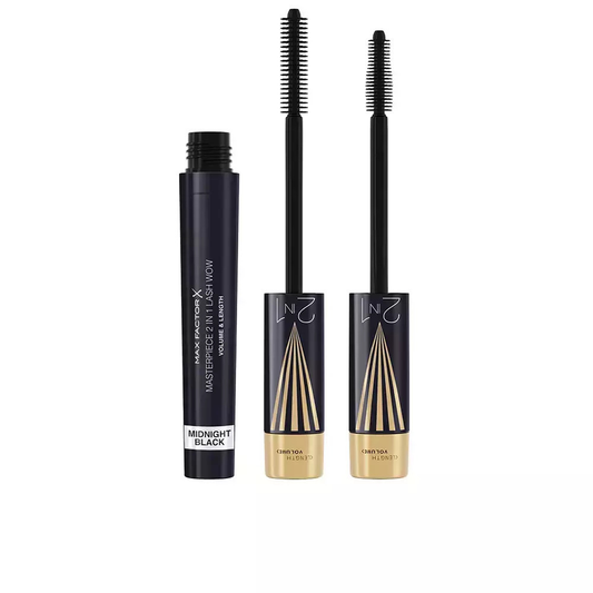 Max Factor Mascara Masterpiece 2in1 Lash Wow 003 Midnight Black, 7 ml