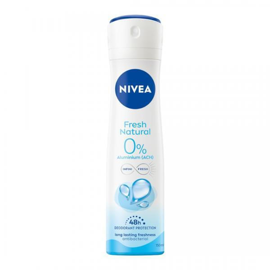 Nivea Αποσμητικό σπρέι φρέσκο φυσικό, 150 ml
