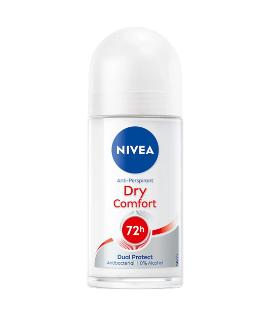 Nivea Αντιιδρωτικό αποσμητικό roll-on dry comfort, 50 ml