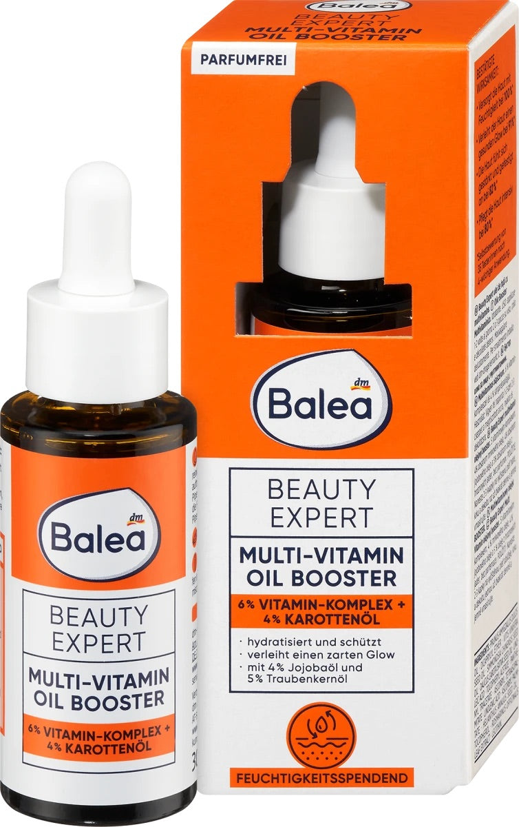 Balea Λάδι προσώπου Beauty Expert Multi-Vitamin Oil Booster, 30 ml