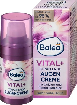 Balea Κρέμα ματιών Vital+ συσφικτική, 15 ml