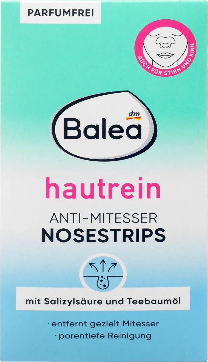 Balea Anti-Blackhead Nose Strips Skin Clean, 3 τεμ