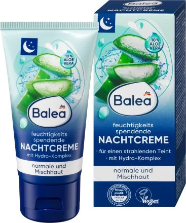 Balea Ενυδατική κρέμα νύχτας, 50 ml