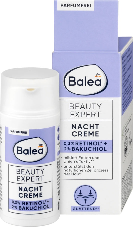 Balea Κρέμα νύχτας Beauty Expert, 30 ml