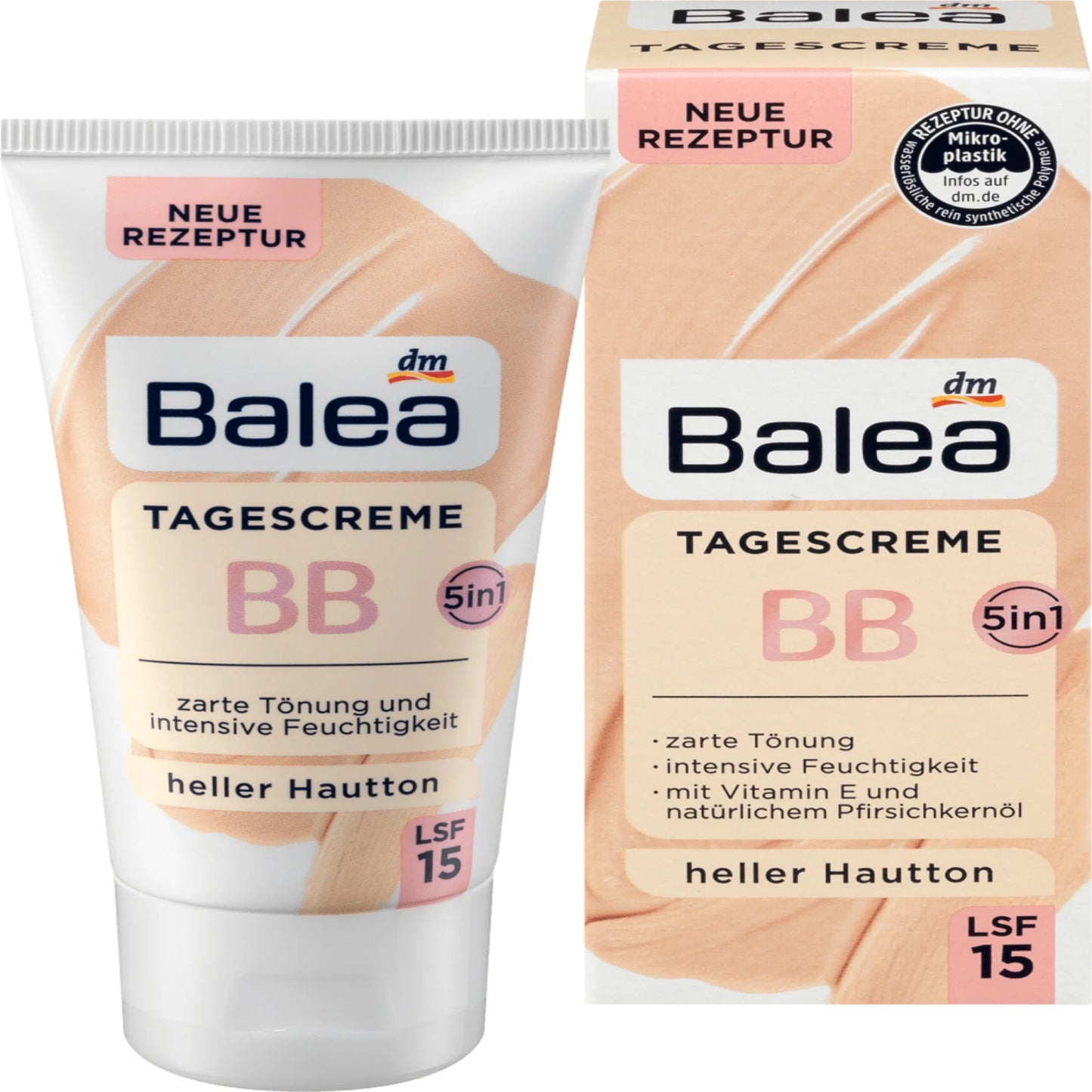 Balea Κρέμα BB Light Skin Tone SPF 15, 50 ml