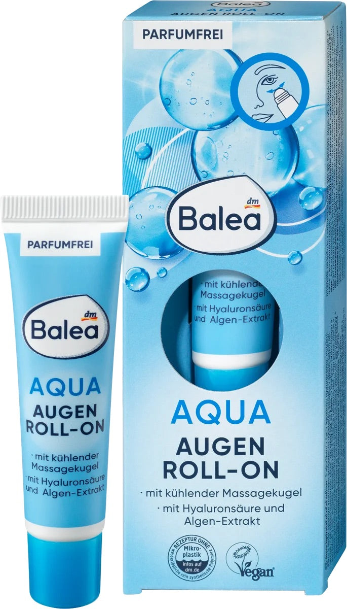 Balea Κρέμα ματιών Aqua Eye Roll-On, 15 ml