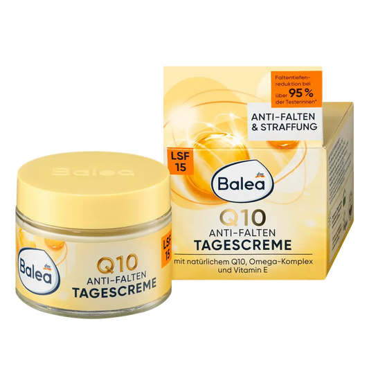 Balea Αντιρυτιδική κρέμα προσώπου Q10 SPF 15, 50 ml