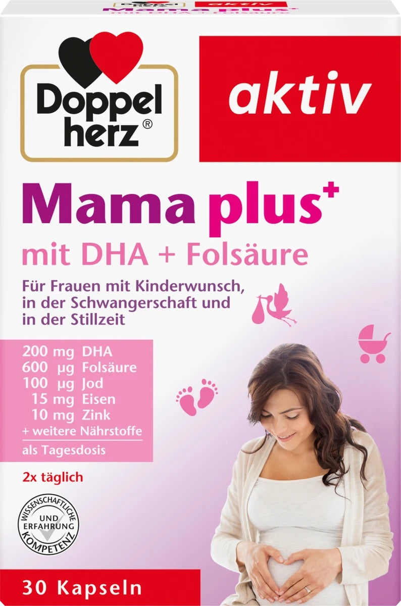 Doppelherz Mum plus, 30 κάψουλες, 38,4 g