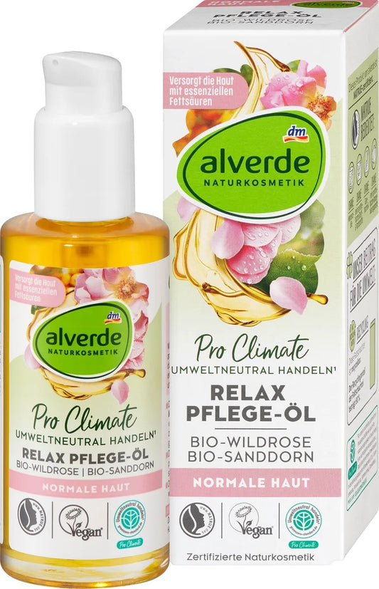 Alverde Relax Care Oil Wild Rose, 100 ml