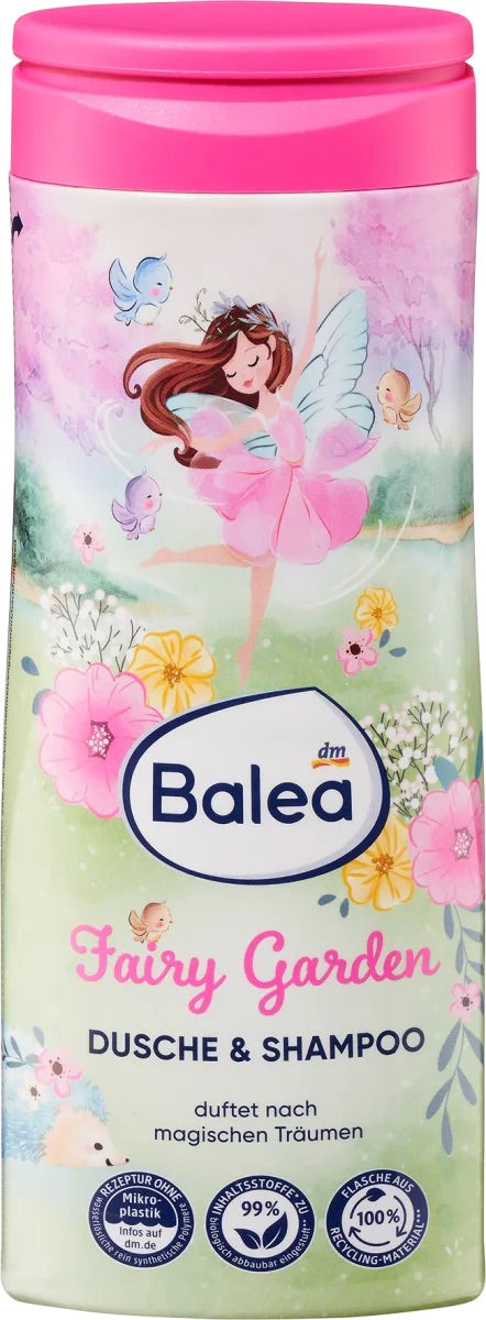 Balea Παιδικό Ντους & Σαμπουάν 2 σε 1 Fairy Garden, 300 ml