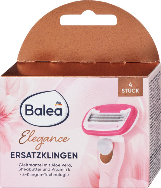 Balea Razor blades Elegance, 4 pieces