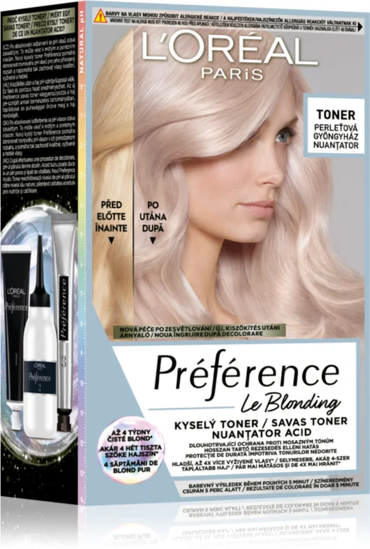 L'oreal Paris Hair Toner 02 Pearly Boost, 1 pc