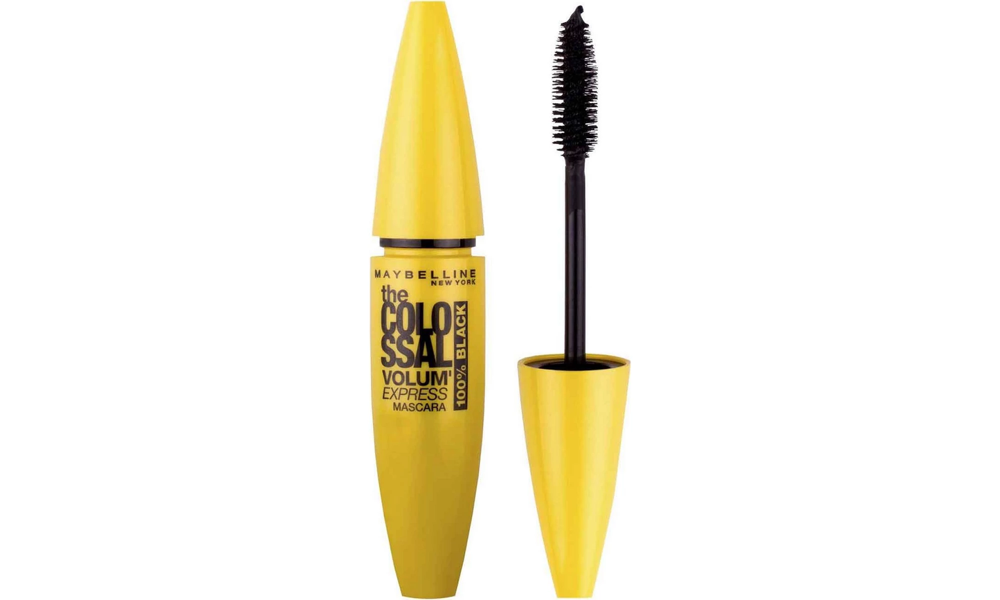 Maybelline New York Mascara Volum Express Colossal 100% Black, 11 ml