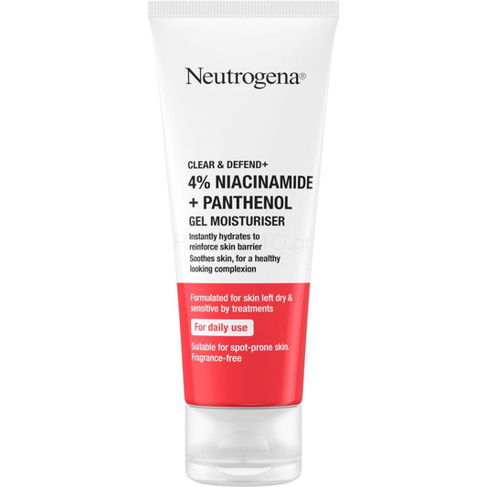 Neutrogena Τζελ προσώπου κατά των σπυριών Niacinamide+Panthenol, 50 ml