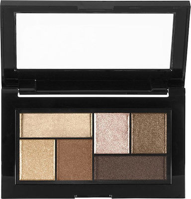 Maybelline New York Eyeshadow Palette Mini The City 400 Rooftop Bronzes, 6 g