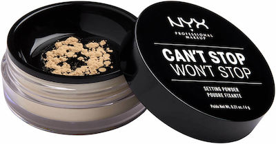 NYX Professional Makeup Powder Can't Stop Won't Stop Setting Light 01, 6 g